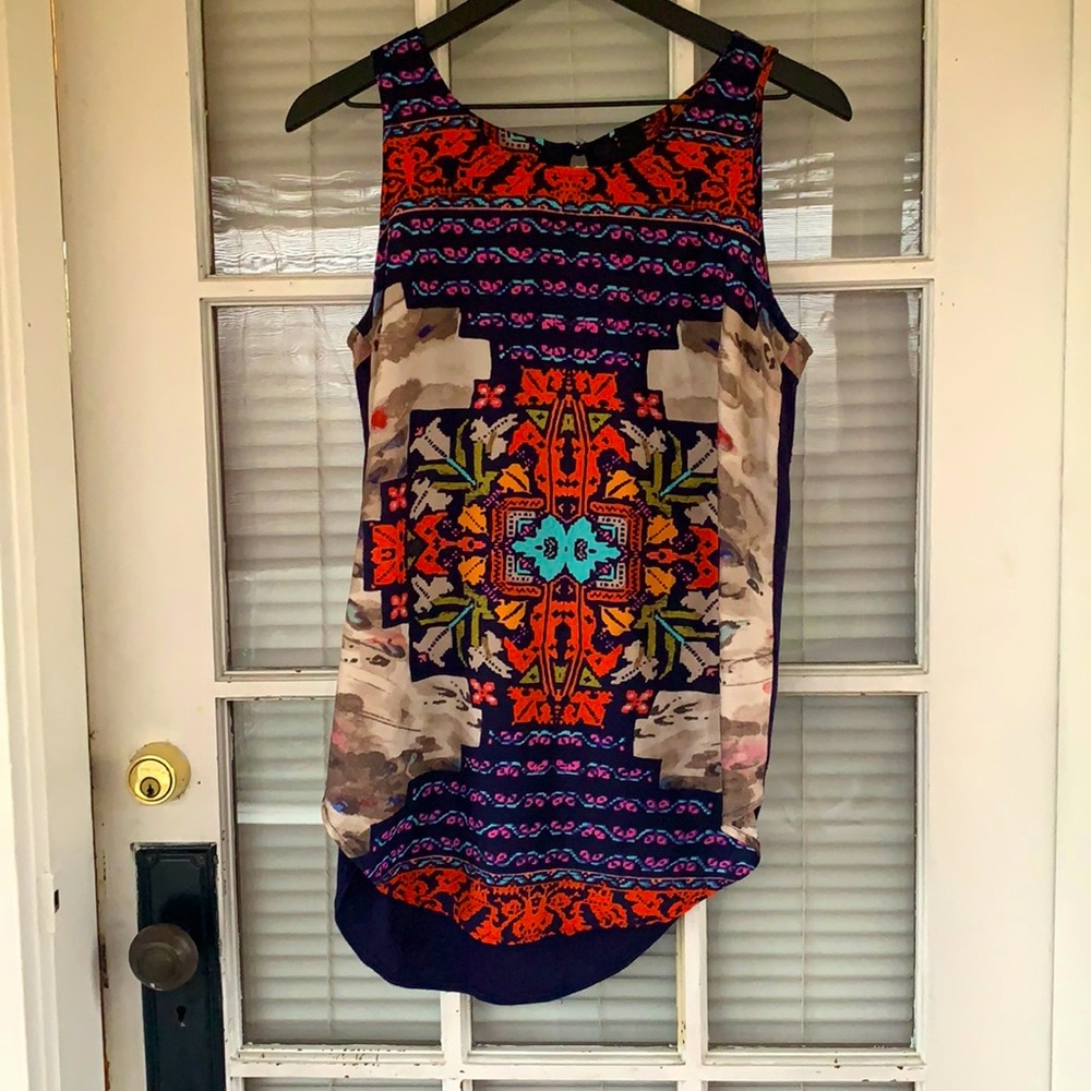 Anthropologie tunic tank TT collection